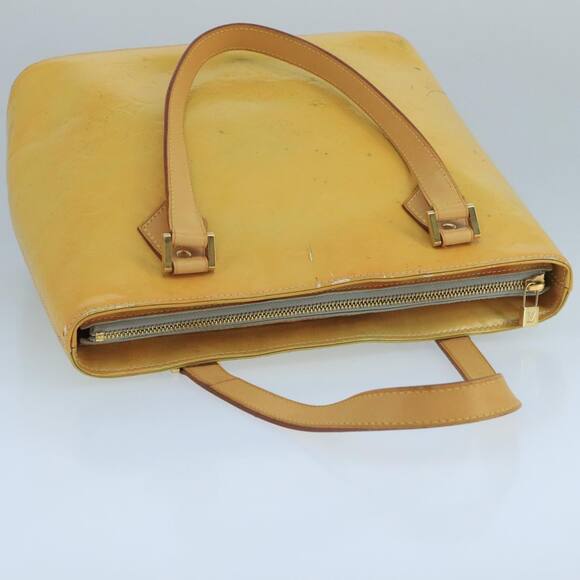 LOUIS VUITTON Monogram Vernis Houston Hand Bag Gris M91053 - Picture 6 of 13